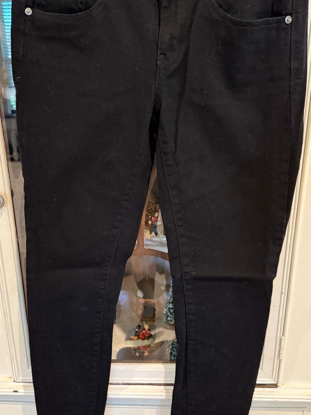 SO Black Skinny Stretch Jeans